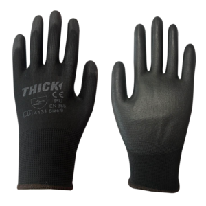 GUANTE PALMA PU NEGRO THICK