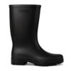 BOTA PVC NEGRA SIN PUNTA ACKERLAND