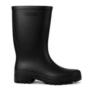 BOTA PVC NEGRA SIN PUNTA ACKERLAND