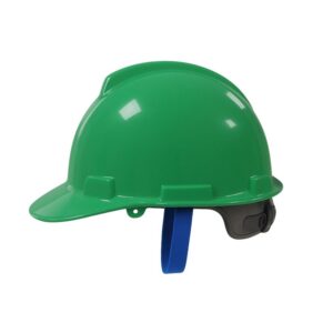 CASCO ROLLER DRILO VERDE CON BARBIQUEJO