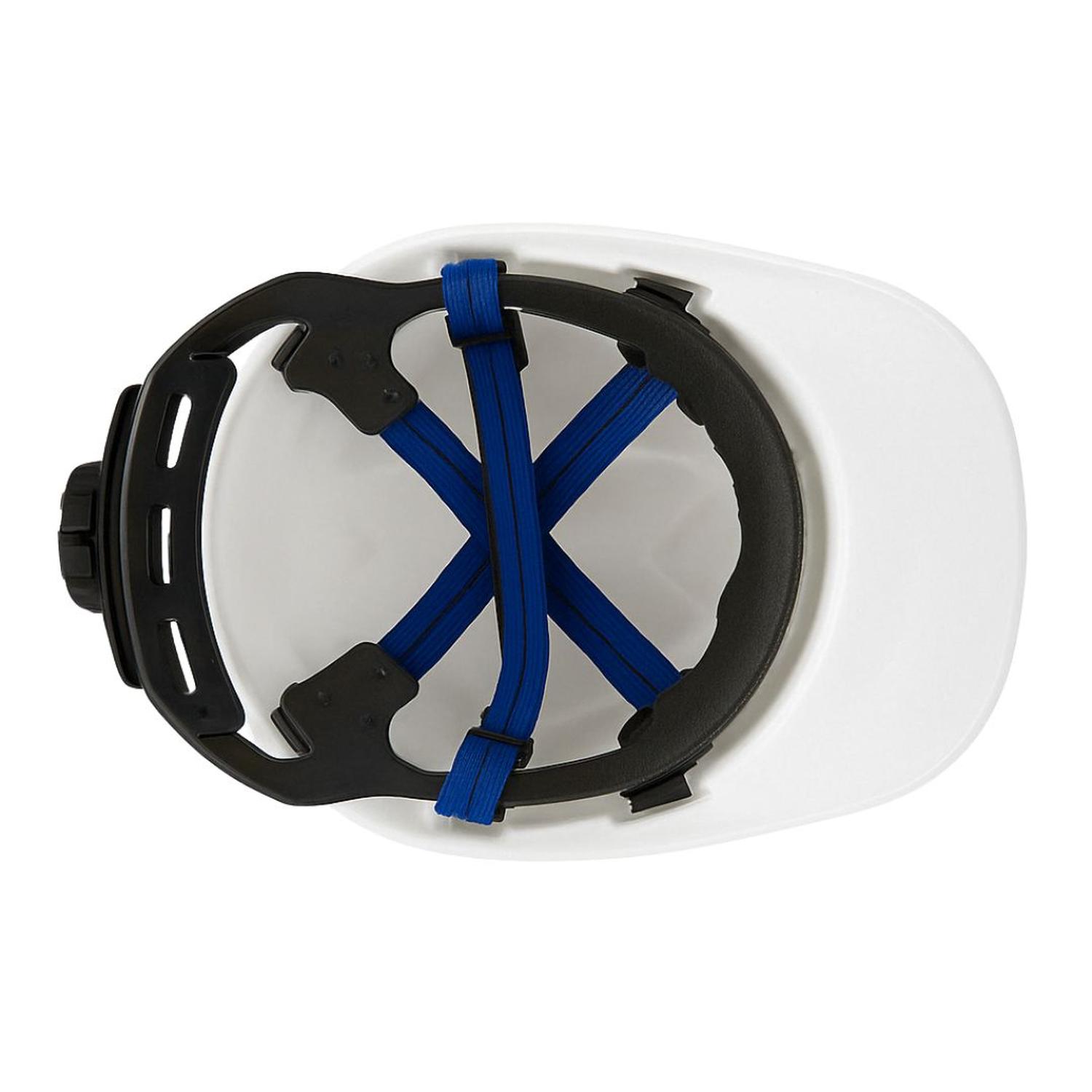 CASCO ROLLER DRILO BLANCO CON BARBIQUEJO - Imagen 3