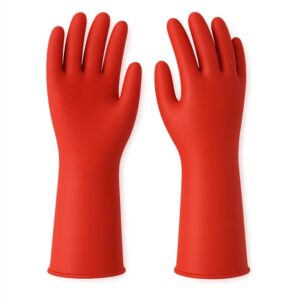 GUANTE PVC ROJO 14" THICK