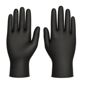 Guante nitrilo negro (50 unidades)