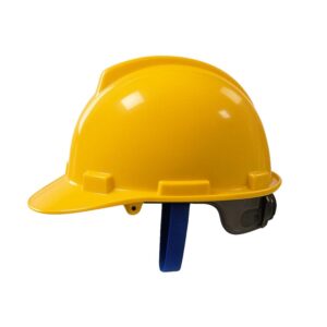 CASCO ROLLER DRILO AMARILLO CON BARBIQUEJO