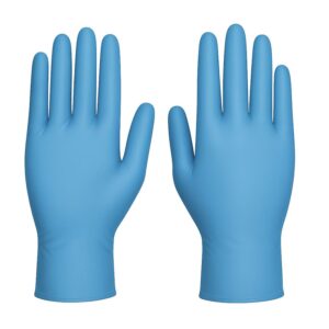 GUANTE NITRILO EXAMINACIÓN AZUL THICK (100 UNIDADES)